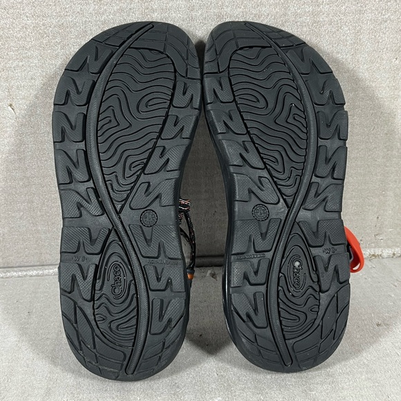 Chaco Women's ZX/2 Classic Navy/Orange/Light Blue Sandals Size 8 - Picture 11 of 11